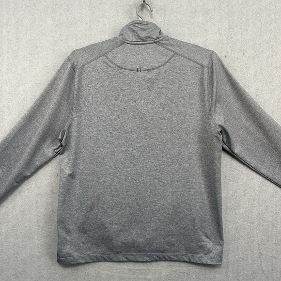 Tommy Bahama 1/4 Zip Pullover Men's Large Light Gray Pullover Marlin Mock Neck - Picture 2 of 6